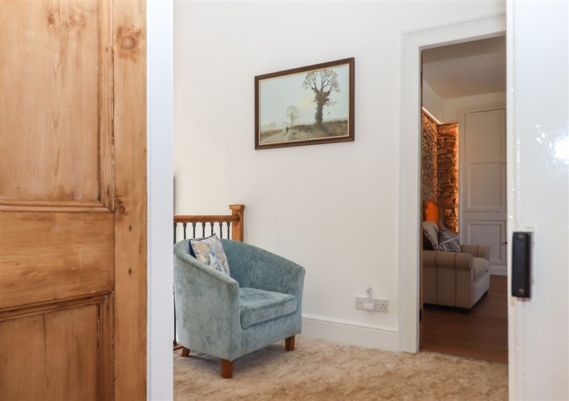 This is the living room at Littleham Court Manor, Littleham near Bideford