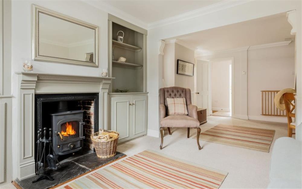 Enjoy the living room at Littlemoor Cottage in Lymington