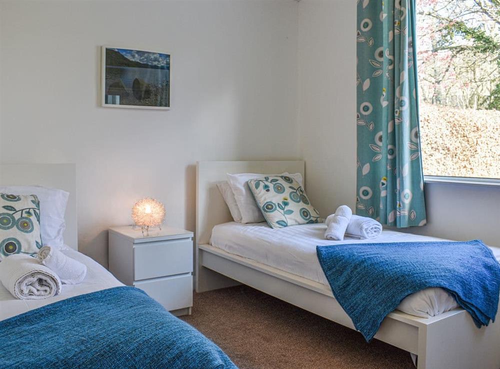 Twin bedroom at Littlethwaite in Keswick, , Cumbria