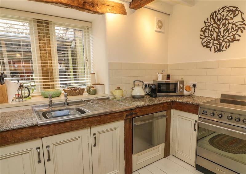This is the kitchen at Litton Hall Barn Cottage, Litton