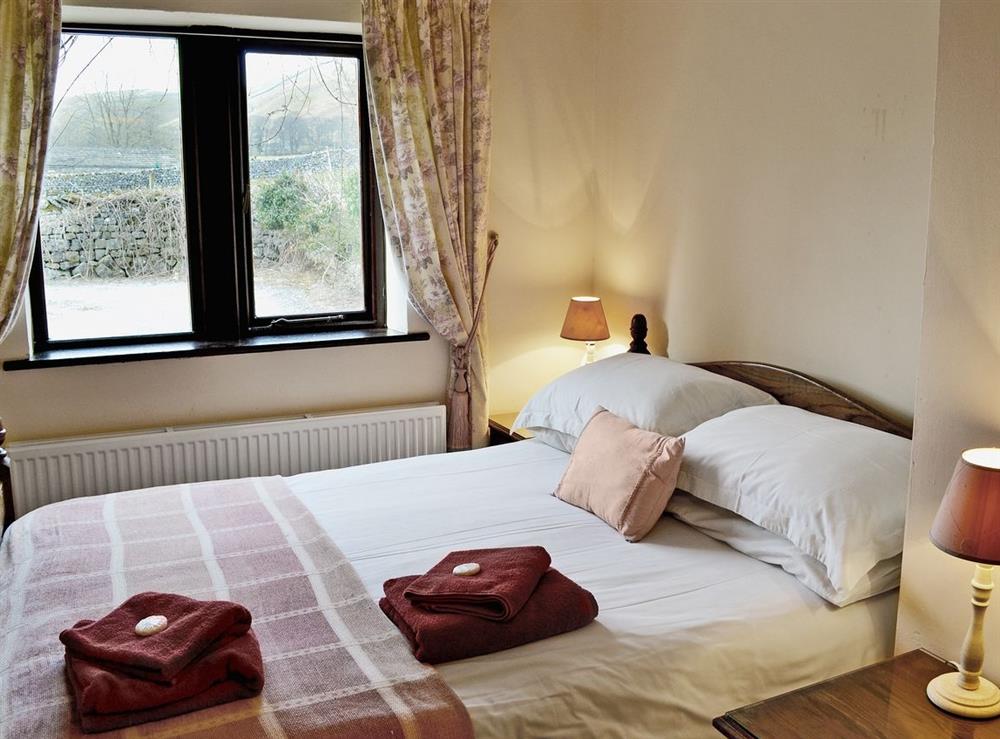 Double bedroom at Littondale in Stonelands Farmyard Cottages, Litton, Yorkshire Dales