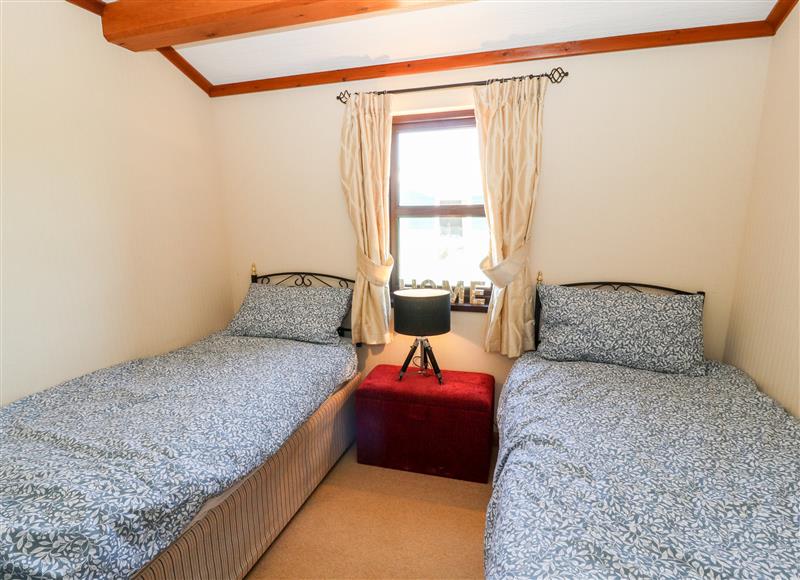 This is a bedroom at Livingstones Lodge, Moota near Cockermouth