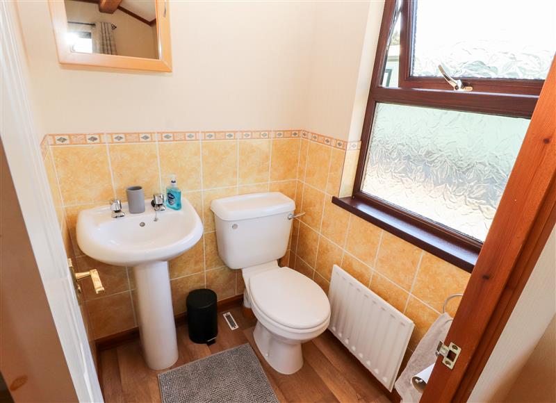 This is the bathroom at Livingstones Lodge, Moota near Cockermouth