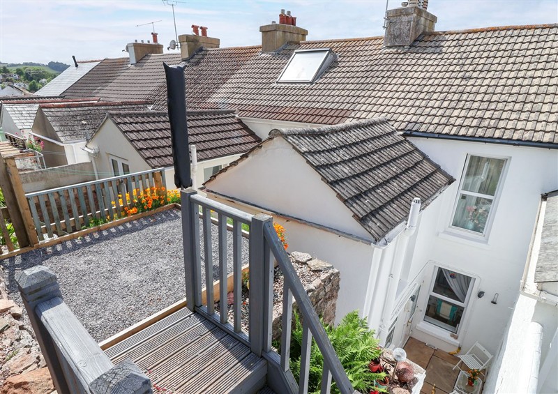 The setting at Lizzys Cottage, Brixham