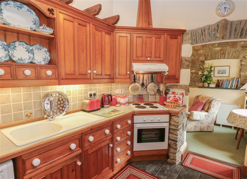 This is the kitchen at Llaethdy Cottage, Castlemorris near Letterston