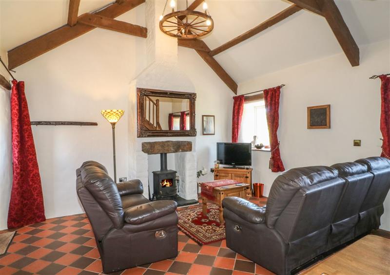 This is the living room at Llain Fadarn, Dinas