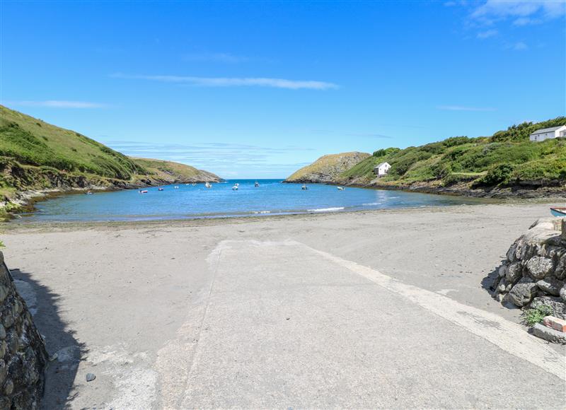 The area around Llain Gwynfor