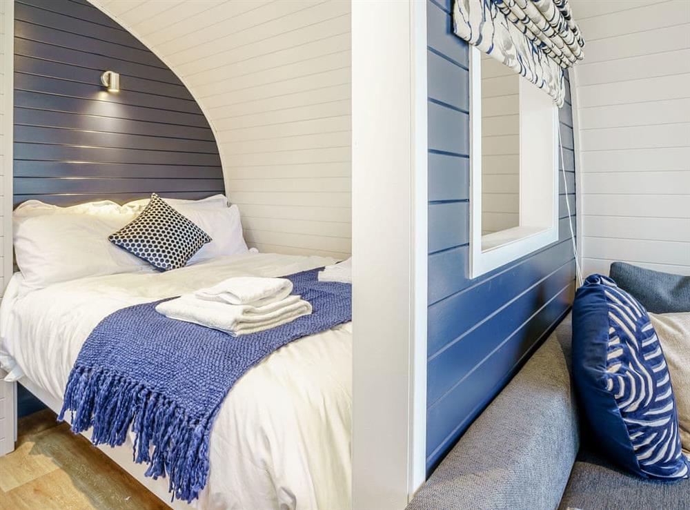 Double bedroom at Llain Pods- Llain Pod 1 in Llanboidy, near Laugharne, Dyfed