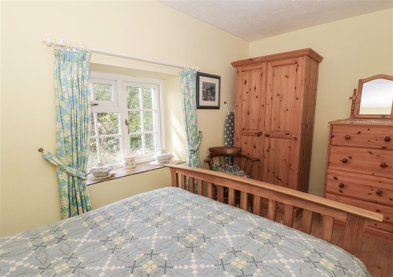 One of the bedrooms at Llainorfa, Maenygroes near New Quay