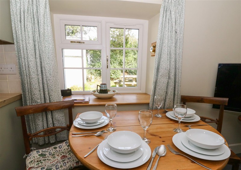 The dining room at Llainorfa, Maenygroes near New Quay