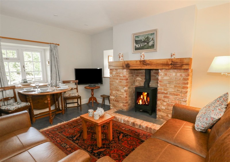 The living room at Llainorfa, Maenygroes near New Quay