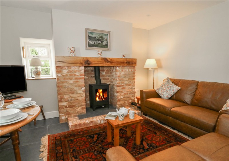 This is the living room at Llainorfa, Maenygroes near New Quay