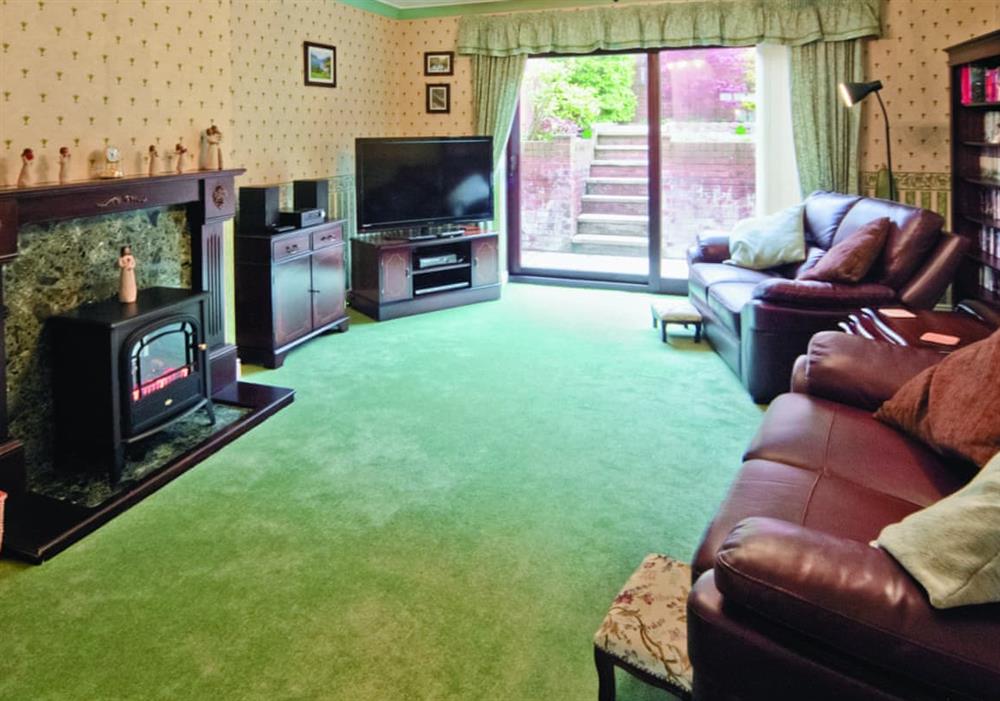 Living room at Llamedos in Llandudno, Conwy