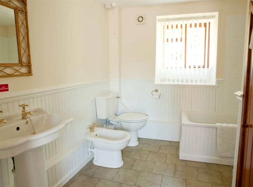 Bathroom at Llanerch-y-baedd in Llandderfel, Gwynedd