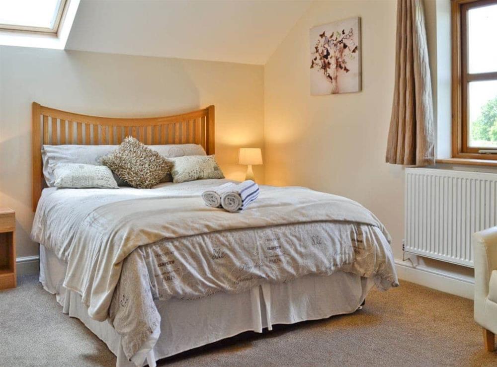 Double bedroom at Llanlliwe Cottage in Henllan Amgoed, near Narberth, Dyfed