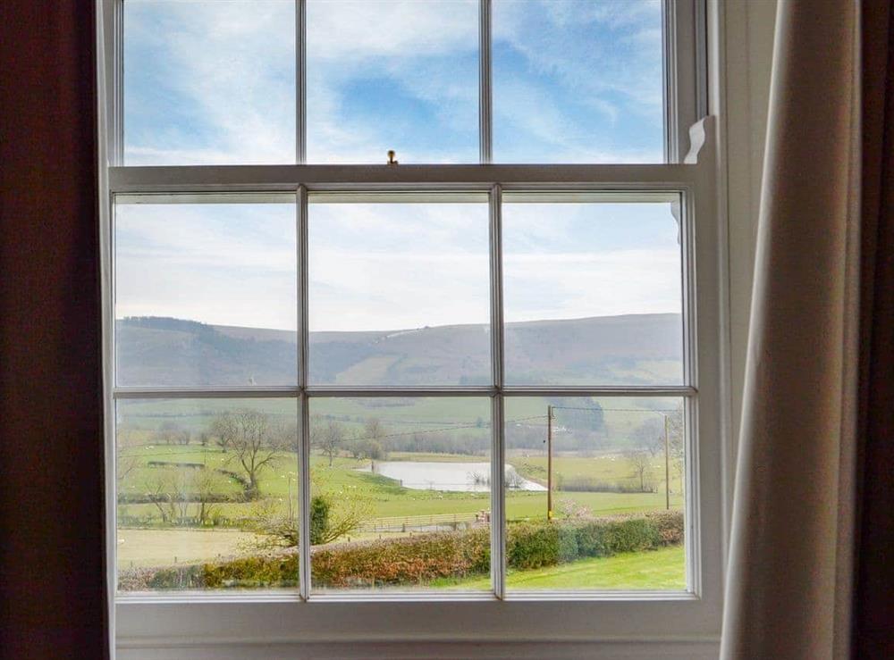 View at Llansantffraed House in Hundred House, near Llandrindod Wells, Powys