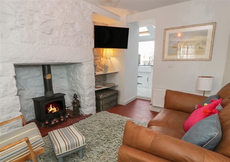 Relax in the living area at Llawenfan, Criccieth