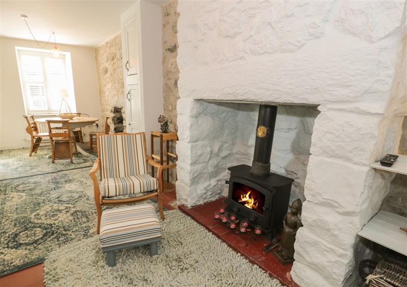 This is the living room at Llawenfan, Criccieth