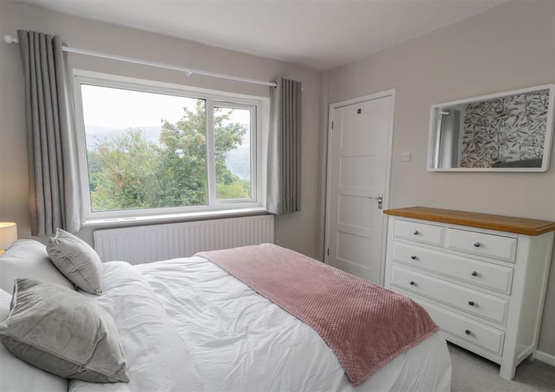 One of the bedrooms at Lleifior, Dolgellau