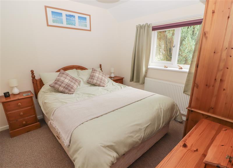 One of the bedrooms at Lletty Bach, Login near Whitland