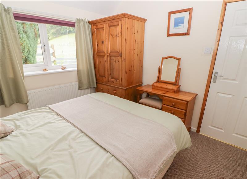 This is a bedroom at Lletty Bach, Login near Whitland