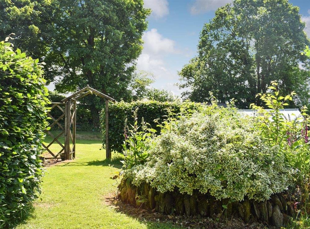 Garden at Lletty Cottage in Penrherber, Newcastle Emlyn, Carmarthenshire., Dyfed
