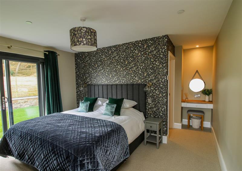 A bedroom in Llety Cariad at Llety Cariad, Llandyssil near Montgomery