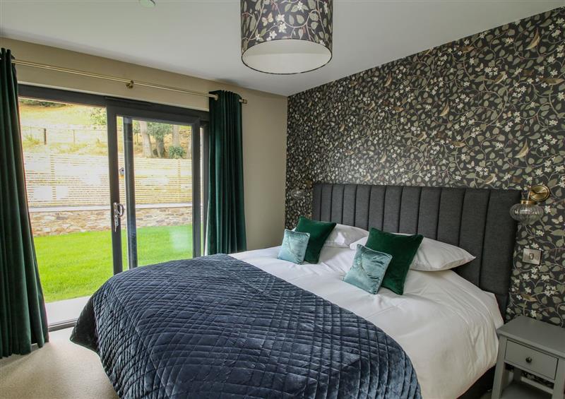 One of the 3 bedrooms at Llety Cariad, Llandyssil near Montgomery