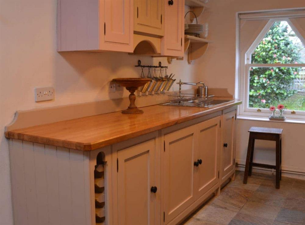 Kitchen at Llety Pinc in Llanfairpwllgwyngyll, Anglesey., Powys