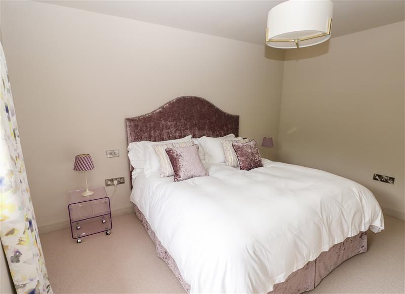 One of the bedrooms at Lletyr Bugail, Glynneath