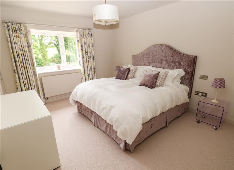 This is a bedroom at Lletyr Bugail, Glynneath