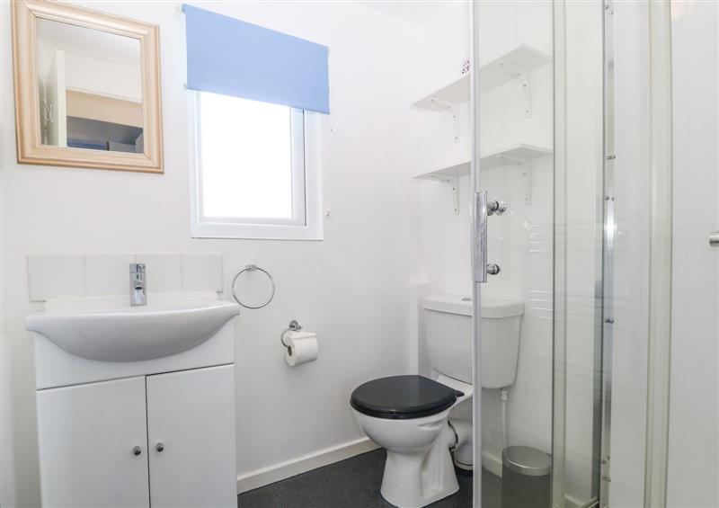 This is the bathroom at Lletyr Bugail, Waunfawr