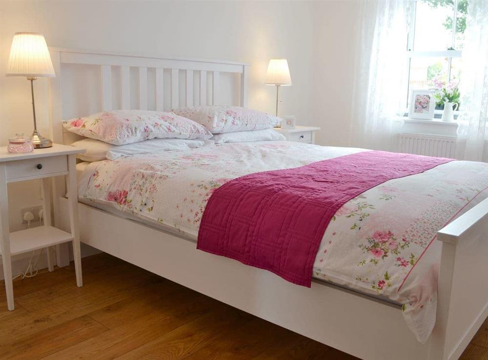 Comfy double bedroom at Llifon in Bethesda Bach, near Caernarfon, Gwynedd