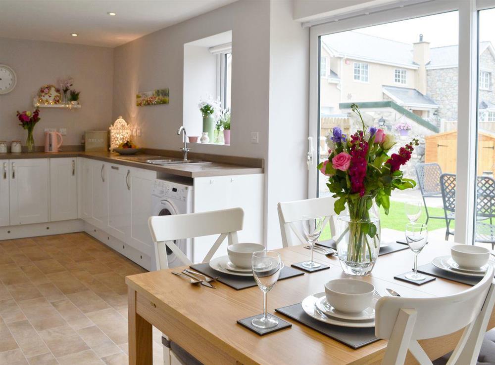 Spacious kitchen/ diner at Llifon in Bethesda Bach, near Caernarfon, Gwynedd