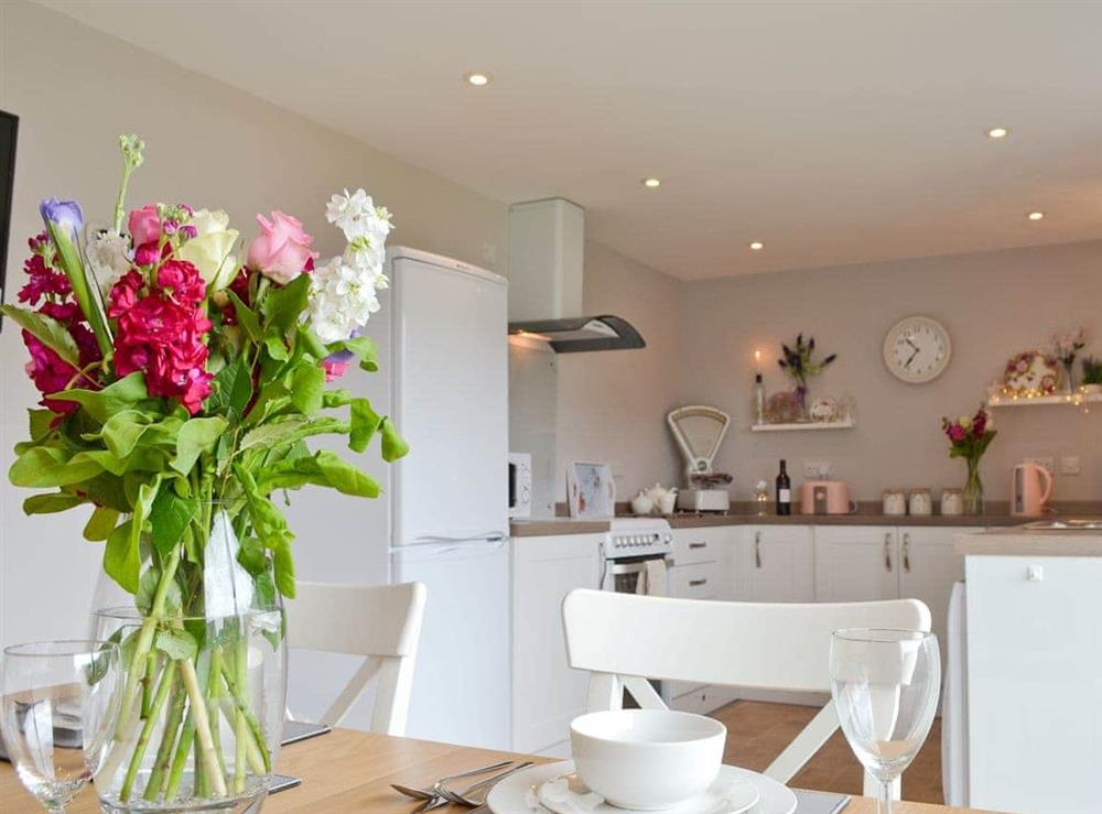 Well presented kitchen/ diner at Llifon in Bethesda Bach, near Caernarfon, Gwynedd