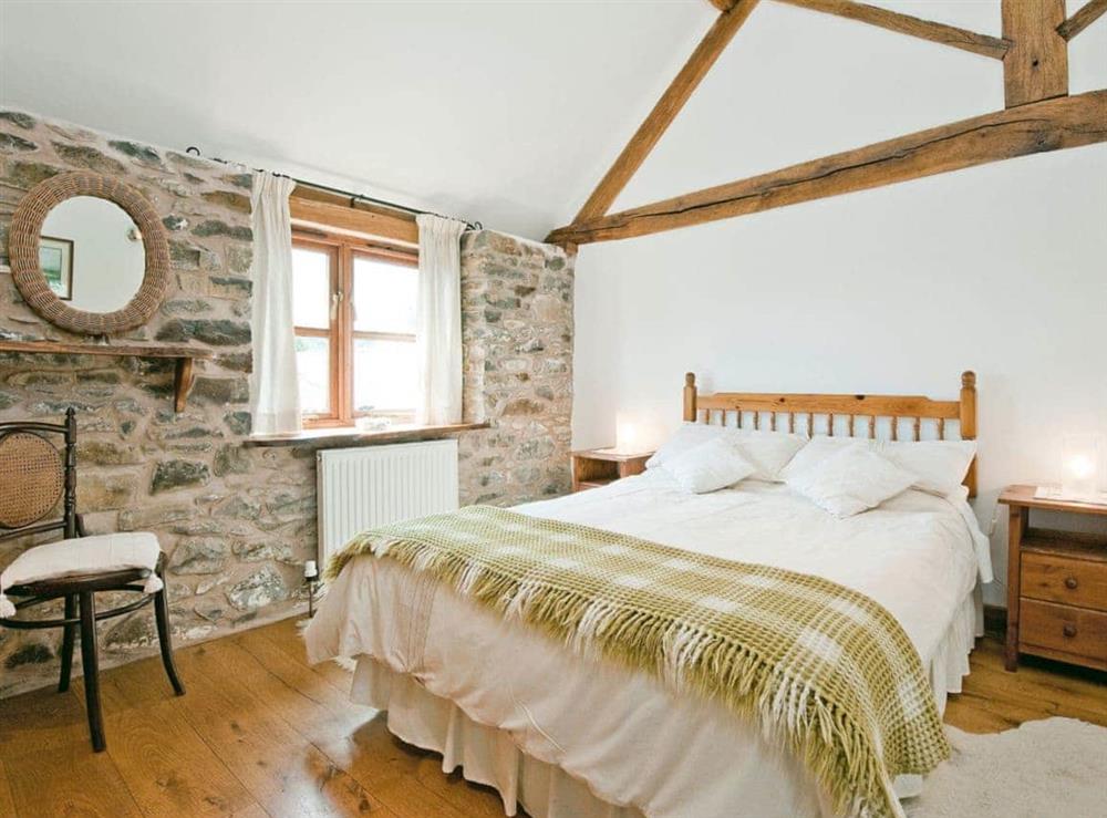 Double bedroom at Llofft Stabal in Llanerfyl, Powys