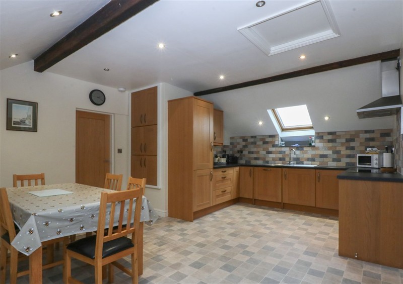 Kitchen at Llofft Yr Yd, Porthmadog