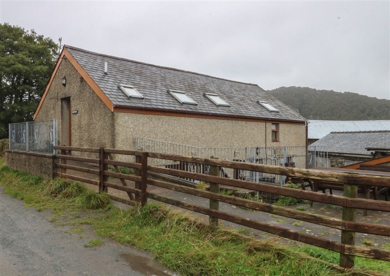 This is the setting of Llofft Yr Yd at Llofft Yr Yd, Porthmadog