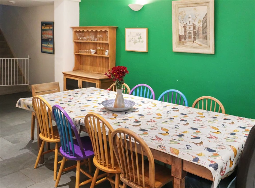 Dining Area at Llwy Garu in Pembroke, Dyfed
