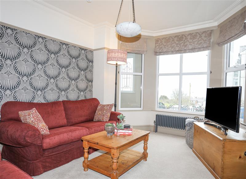 The living room at Llwyn Onn, Criccieth