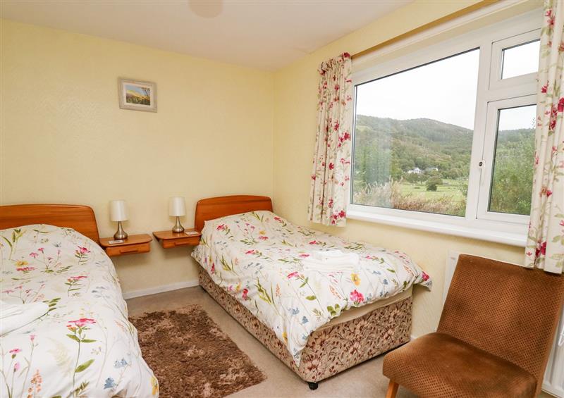 One of the 3 bedrooms at Llwynon, Goginan near Aberystwyth