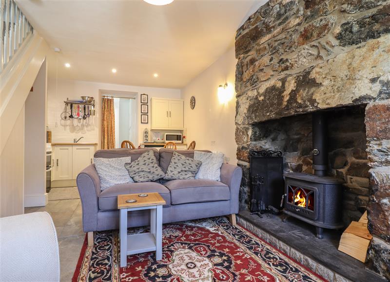 Enjoy the living room at Llygoden Cottage, Beddgelert
