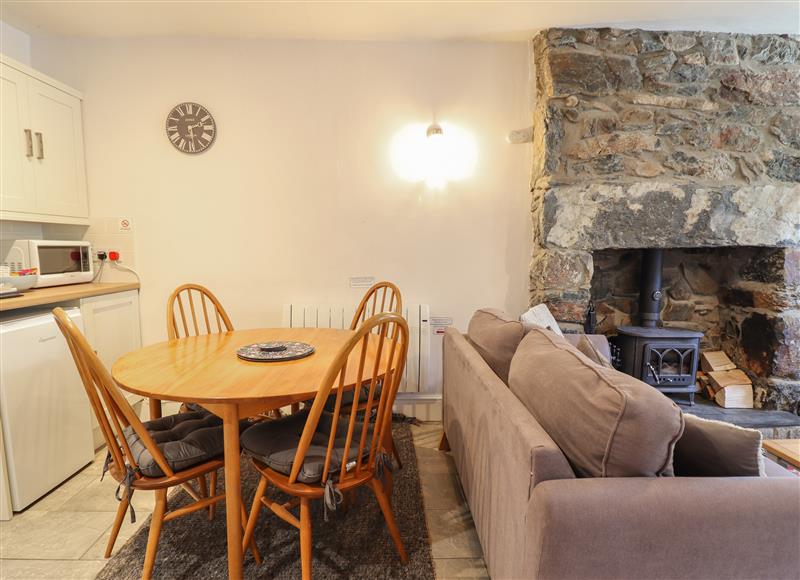The living area at Llygoden Cottage, Beddgelert
