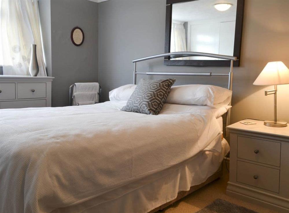 Double bedroom at Llys Aled in Y Felinheli, Gwynedd, Great Britain