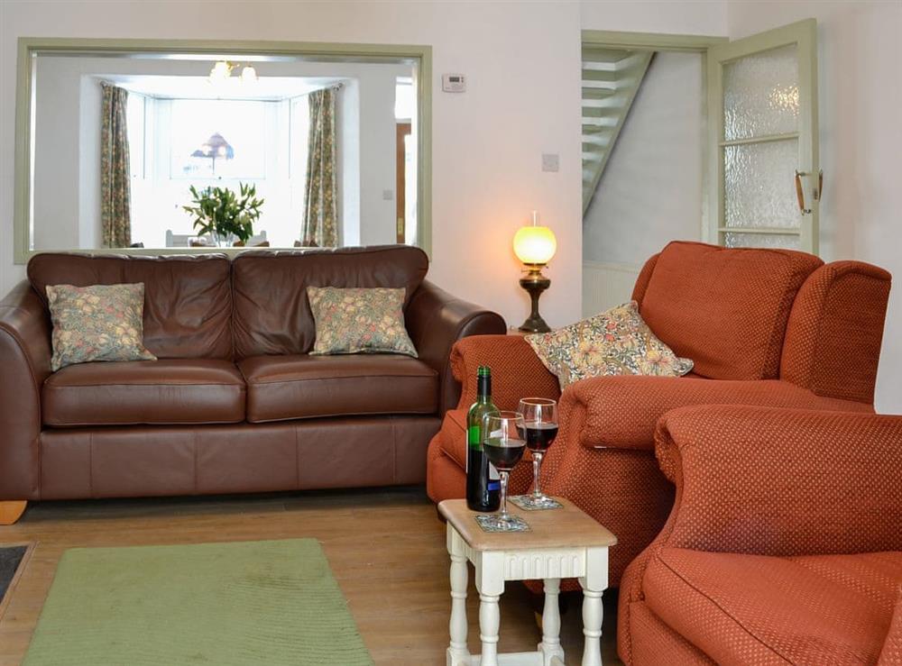 Charming living room at Llys Deulyn in Trefriw, near Betws-y-Coed, Gwynedd