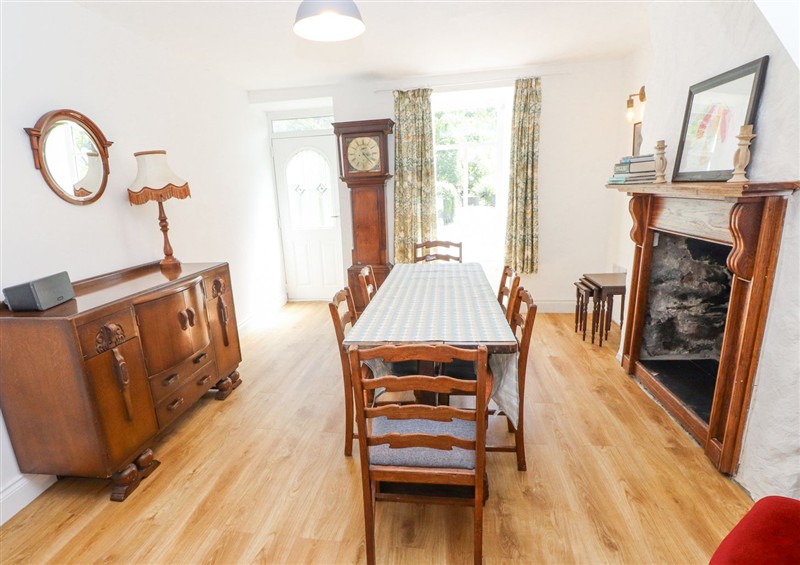 Dining room at Llys Emrys, Beddgelert