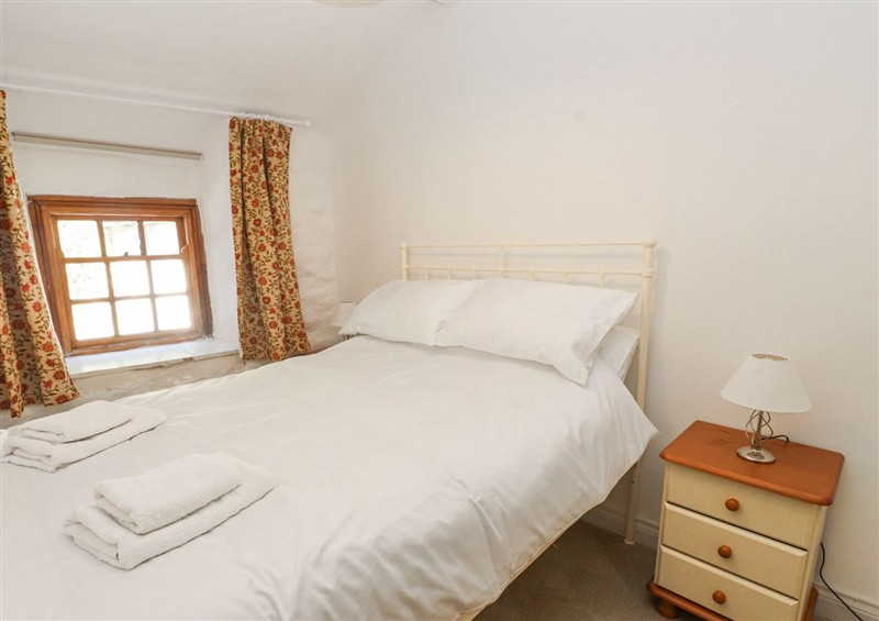 One of the bedrooms at Llys Emrys, Beddgelert