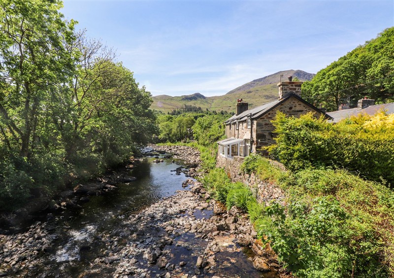 Rural landscape at Llys Emrys, Beddgelert