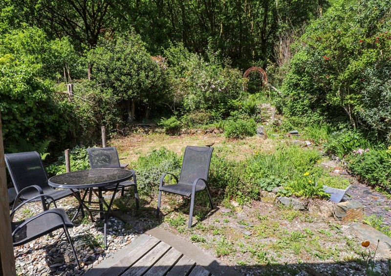The garden at Llys Emrys, Beddgelert