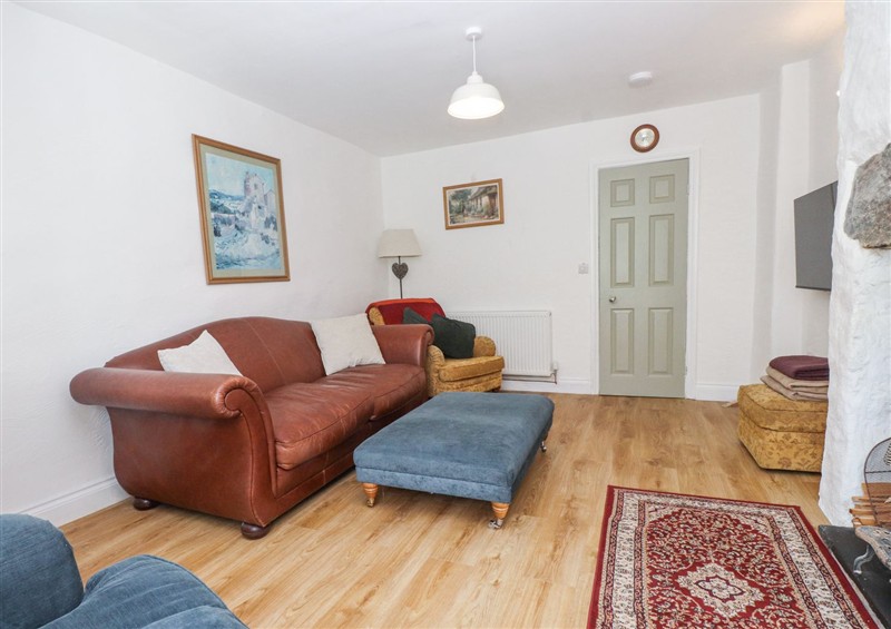 The living room at Llys Emrys, Beddgelert